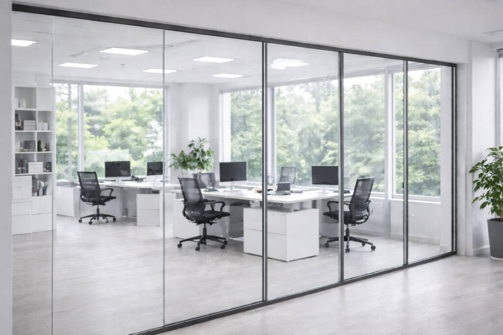 Nettoyage de parois en verre en Suisse romande par Made Me Clean